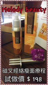 磁叉經絡瘦面療程